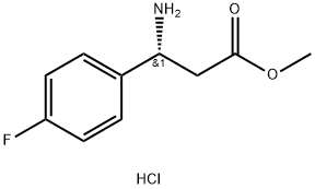METHYL (3R)-3-AMINO-3-(4-FLUOROPHENYL)PROPANOATE HYDROCHLORIDE