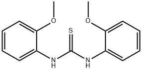 N,N'-Bis(2-methoxyphenyl)thiourea Structural
