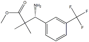 METHYL (3R)-3-AMINO-2,2-DIMETHYL-3-[3-(TRIFLUOROMETHYL)PHENYL]PROPANOATE