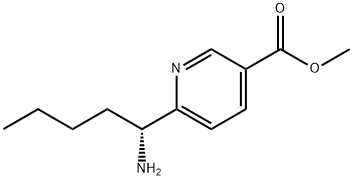 METHYL 6-((1R)-1-AMINOPENTYL)PYRIDINE-3-CARBOXYLATE