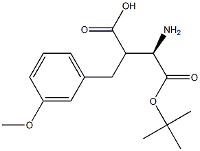 Boc-(R)-3-amino-2-(3-methoxybenzyl)propanoicacid Structural