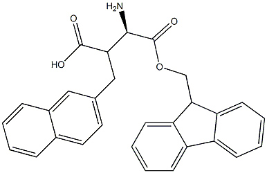 Fmoc-(R)-3-amino-2-(naphthalen-2-ylmethyl)propanoicacid