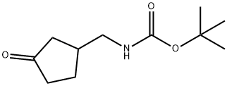 Tert-Butyl (3-Oxocyclopentyl)Methylcarbamate Structural