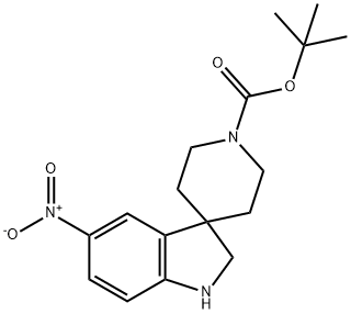 tert-butyl 5-nitrospiro[indoline-3,4'-piperidine]-1'-carboxylate