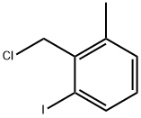 Benzene, 2-(chloromethyl)-1-iodo-3-methyl- Structural