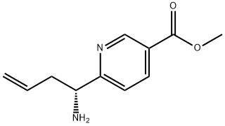 METHYL 6-((1R)-1-AMINOBUT-3-ENYL)PYRIDINE-3-CARBOXYLATE