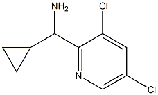 CYCLOPROPYL(3,5-DICHLOROPYRIDIN-2-YL)METHANAMINE Structural