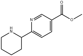 methyl 6-(piperidin-2-yl)pyridine-3-carboxylate Structural