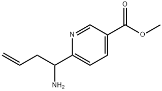 METHYL 6-(1-AMINOBUT-3-ENYL)PYRIDINE-3-CARBOXYLATE