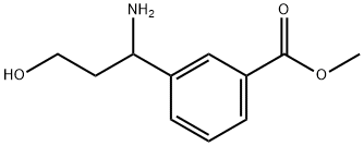 METHYL 3-(1-AMINO-3-HYDROXYPROPYL)BENZOATE