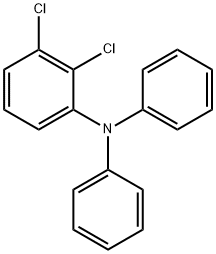 Benzenamine, 2,3-dichloro-N,N-diphenyl- Structural