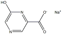 sodium 6-hydroxypyrazine-2-carboxylate Structural
