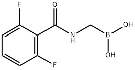 Boronic acid, B-[[(2,6-difluorobenzoyl)amino]methyl]- Structural