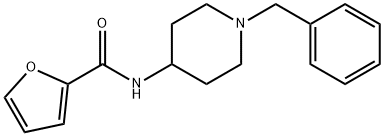 N-(1-benzylpiperidin-4-yl)furan-2-carboxamide Structural