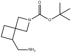 tert-butyl 5-(aminomethyl)-2-azaspiro[3.3]heptane-2-carboxylate Structural