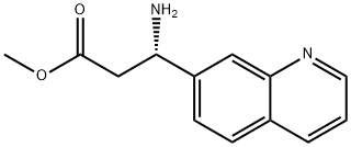 METHYL (3S)-3-AMINO-3-(7-QUINOLYL)PROPANOATE