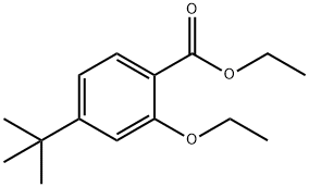 ethyl 4-tert-butyl-2-ethoxybenzoate Structural