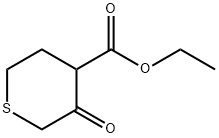 tetrahydro-3-oxo-2H-thiopeyran-4-carboxylic acid ethyl ester Structural