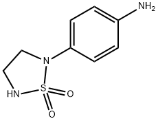 Benzenamine, 4-(1,1-dioxido-1,2,5-thiadiazolidin-2-yl)- Structural