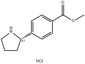 METHYL 4-((2S)PYRROLIDIN-2-YL)BENZOATE HYDROCHLORIDE