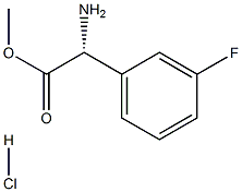 METHYL(2R)-2-AMINO-2-(3-FLUOROPHENYL)ACETATE HYDROCHLORIDE