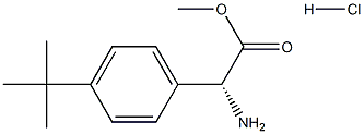 METHYL(2R)-2-AMINO-2-[4-(TERT-BUTYL)PHENYL]ACETATE HYDROCHLORIDE