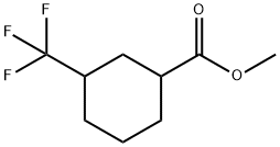 Methyl-3-trifluormethyl-cyclohexan-1-carboxylat Structural