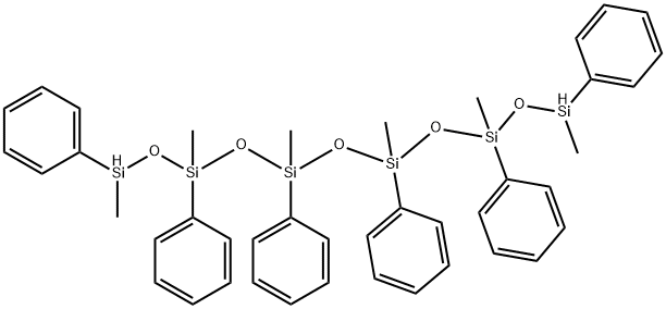 Hexasiloxane, 1,3,5,7,9,11-hexamethyl-1,3,5,7,9,11-hexaphenyl- Structural