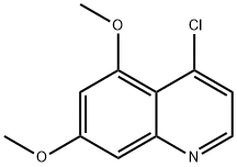 Quinoline, 4-chloro-5,7-dimethoxy- Structural