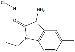 3-amino-1-ethyl-5-methyl-2,3-dihydro-1H-indol-2-one hydrochloride