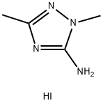 dimethyl-1H-1,2,4-triazol-5-amine hydroiodide Structural