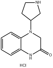 4-(pyrrolidin-3-yl)-1,2,3,4-tetrahydroquinoxalin-2-one hydrochloride