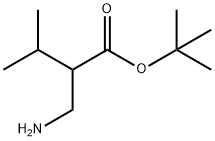 tert-butyl 2-(aminomethyl)-3-methylbutanoate Structural