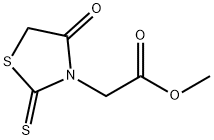 3-Thiazolidineacetic acid, 4-oxo-2-thioxo-, methyl ester