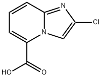 Imidazo[1,2-a]pyridine-5-carboxylic acid, 2-chloro- Structural
