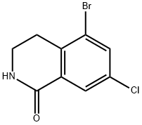 5-bromo-7-chloro-1,2,3,4-tetrahydroisoquinolin-1-one