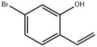 Phenol, 5-bromo-2-ethenyl- Structural