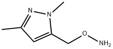 O-[(1,3-dimethyl-1H-pyrazol-5-yl)methyl]hydroxylamine Structural