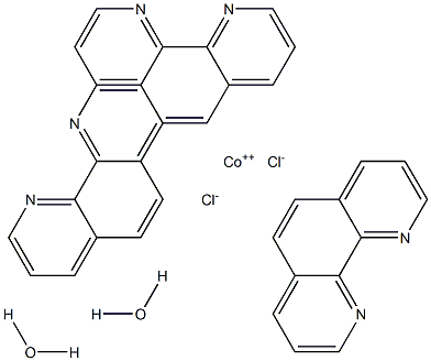 tris(1,10-phenanthroline)cobalt(II) dichloride dihydrate Structural