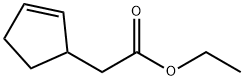 ethyl cyclopent-2-en-1-ylacetate Structural