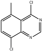 Quinazoline, 4,8-dichloro-5-methyl- Structural