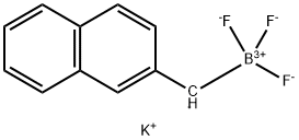 POTASSIUM TRIFLUORO(NAPHTHALEN-2-YLMETHYL)BORATE Structural