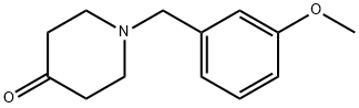 1-(3-methoxybenzyl)piperidin-4-one Structural