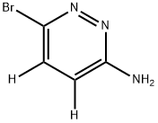 3-Amino-6-bromopyridazine-4,5-d2 Structural