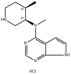 N-Methyl-N-((3R,4R)-4-methylpiperidin-3-yl)-7H-pyrrolo[2,3-d]pyrimidin-4-amine dihydrochloride