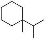 Cyclohexane, 1-methyl-1-(1-methylethyl)- Structural