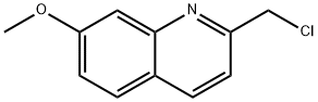 Quinoline, 2-(chloromethyl)-7-methoxy- Structural