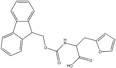 Fmoc-beta-(2-furyk)-dl-alanine Structural