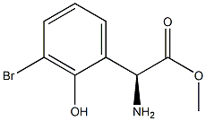 METHYL (2S)-2-AMINO-2-(3-BROMO-2-HYDROXYPHENYL)ACETATE