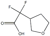 Difluoro-(tetrahydro-furan-3-yl)-acetic acid Structural